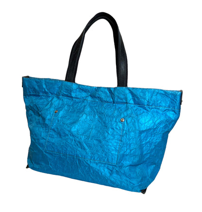 2000s Pleats Please Issey Miyake crinkle tote bags