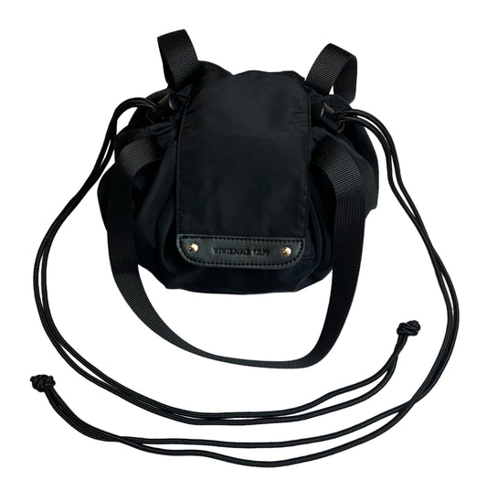 Vintage Vivianne Tam drawstring circle cut bag