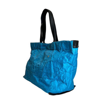 2000s Pleats Please Issey Miyake crinkle tote bags