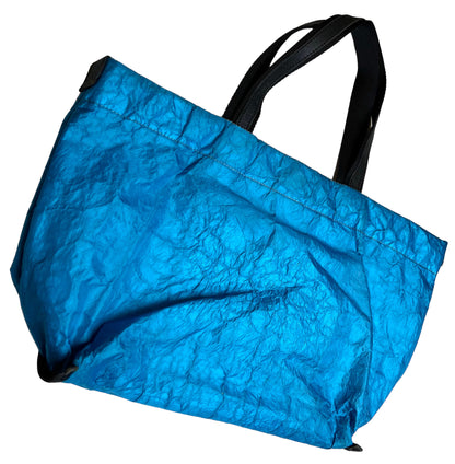 2000s Pleats Please Issey Miyake crinkle tote bags